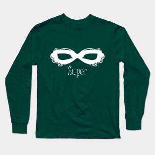 White Masque - Super Long Sleeve T-Shirt